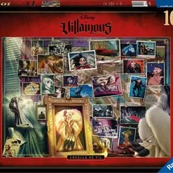 Ravensburger Puzzel Disney Villainous Cruella De Vil - Legpuzzel - 1000 Stukjes