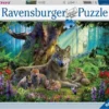 Ravensburger Puzzel Familie Wolf In Het Bos - Legpuzzel - 1000 Stukjes