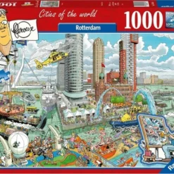Ravensburger Puzzel Fleroux Rotterdam - Legpuzzel - 1000 Stukjes