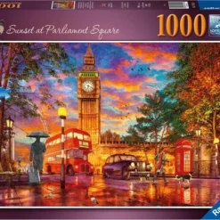Ravensburger Puzzel 1000 Stukjes Zonsondergang Op Parliament Square, Londen