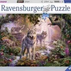 Ravensburger Puzzel Wolvenfamilie In De Zomer - Legpuzzel - 1000 Stukjes