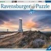 Ravensburger Puzzel Prachtige Lucht Boven De Vuurtoren Van Akranes IJsland - Legpuzzel - 1500 Stukjes