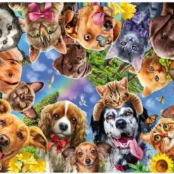 Ravensburger Puzzel Dieren Selfie - Legpuzzel - 500 Stukjes -Puzzels Verfijnd Winkel 550x423 1