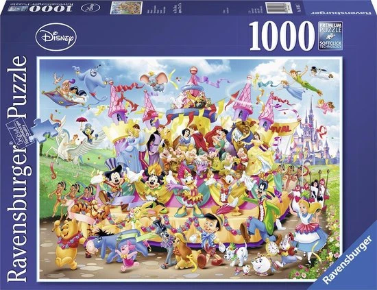 Ravensburger Puzzel Disney Carnival - Legpuzzel - 1000 Stukjes 1 Ravensburger Puzzel Disney Carnival - Legpuzzel - 1000 Stukjes
