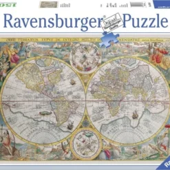Ravensburger Puzzel Wereldkaart 1594 - Legpuzzel - 1500 Stukjes