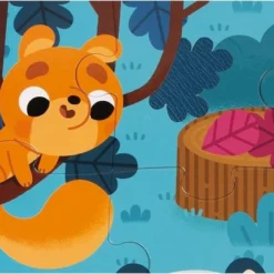 Janod | Voelpuzzel Bosdieren -Puzzels Verfijnd Winkel 550x430 2