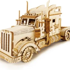 Robotime Modelbouwpakket Heavy Truck 22,4 Cm Hout 286-delig