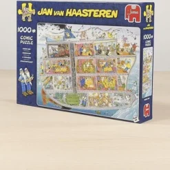 Jan Van Haasteren Cruiseschip Puzzel - 1000 Stukjes 22 Jan Van Haasteren Cruiseschip Puzzel - 1000 Stukjes -Puzzels Verfijnd Winkel 550x431