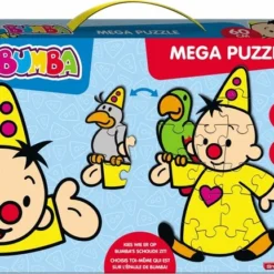 Bumba Mega Vloerpuzzel 16 Stukken - 60 Cm Groot - In Een Koffertje -Puzzels Verfijnd Winkel 550x432
