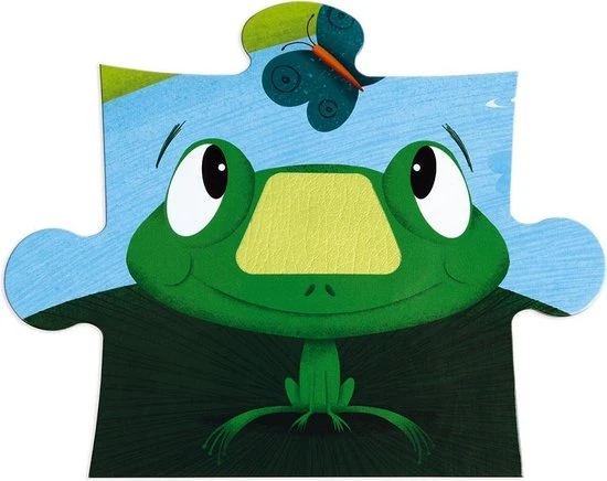 Janod Voelpuzzel - Boerderijdieren 4 Janod Voelpuzzel - Boerderijdieren - Afbeelding 4