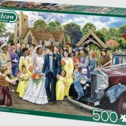 Falcon Puzzel The Pub Garden - Legpuzzel - 1000 Stukjes -Puzzels Verfijnd Winkel 550x436