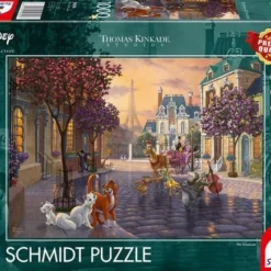 Schmidt Spiele Disney The Aristocats Contourpuzzel 1000 Stuk(s) Dieren -Puzzels Verfijnd Winkel 550x436 5