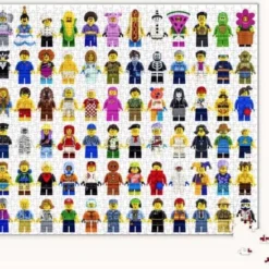 Lego Minifigure Puzzle - LEGO - Puzzel - 1000 Stukjes -Puzzels Verfijnd Winkel 550x438 12