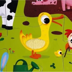 Janod Voelpuzzel - Boerderijdieren 24 Janod Voelpuzzel - Boerderijdieren -Puzzels Verfijnd Winkel 550x438 17