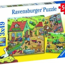 Ravensburger Puzzel Boerderij - 3x49 Stukjes - Kinderpuzzel 18 Ravensburger Puzzel Boerderij - 3x49 Stukjes - Kinderpuzzel -Puzzels Verfijnd Winkel 550x444 2