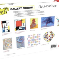 Goliath That's Life Gallery Edition: Piet Mondriaan - 1000 Puzzelstukjes - Legpuzzel (68x48cm) -Puzzels Verfijnd Winkel 550x447 8