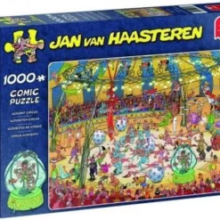 Jan Van Haasteren Acrobaten Circus Puzzel - 1000 Stukjes 17 Jan Van Haasteren Acrobaten Circus Puzzel - 1000 Stukjes -Puzzels Verfijnd Winkel 550x449 3