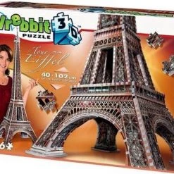 Wrebbit Eiffeltoren - 3D Puzzel - 816 Stukjes -Puzzels Verfijnd Winkel 550x449 6