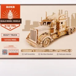 Robotime Modelbouwpakket Heavy Truck 22,4 Cm Hout 286-delig -Puzzels Verfijnd Winkel 550x450 3