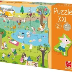 Goula XXL Legpuzzel - Naar Buiten - 16 Stukjes -Puzzels Verfijnd Winkel 550x451 39