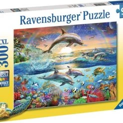 Ravensburger Puzzel Dolfijnenparadijs - Legpuzzel - 300XXL Stukjes -Puzzels Verfijnd Winkel 550x451 46