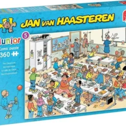 Jan Van Haasteren Junior Het Klaslokaal Puzzel - 360 Stukjes - Kinderpuzzel -Puzzels Verfijnd Winkel 550x451 8
