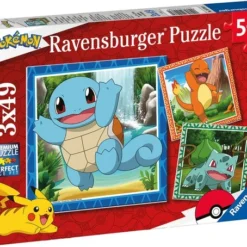 Ravensburger Puzzel Pok Mon - Legpuzzel - 3x49 Stukjes - Kinderpuzzel