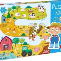 Goula Vormenpuzzel Boerderij Junior Hout - 17 Stukjes -Puzzels Verfijnd Winkel 550x454 3