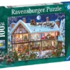 Ravensburger Puzzel Kerstmis Thuis - Legpuzzel - 100XXL Stukjes