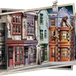 Dragon Alley - Wrebbit 3D Puzzel - Harry Potter - 450 Stukjes -Puzzels Verfijnd Winkel 550x456 5