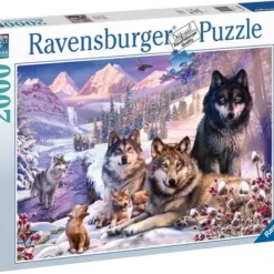 Ravensburger Puzzel Wolven In De Sneeuw - Legpuzzel - 2000 Stukjes -Puzzels Verfijnd Winkel 550x457 17