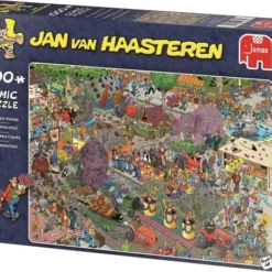 Jan Van Haasteren De Bloemencorso Puzzel - 1000 Stukjes -Puzzels Verfijnd Winkel 550x457 2
