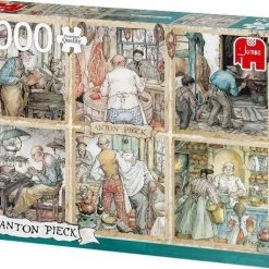 Jumbo Premium Collection Puzzel Anton Pieck Ambachtslieden - Legpuzzel - 1000 Stukjes -Puzzels Verfijnd Winkel 550x457 22