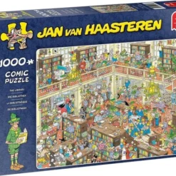 Jan Van Haasteren De Bibliotheek Puzzel - 1000 Stukjes