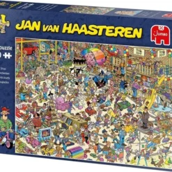 Jan Van Haasteren De Speelgoedwinkel Puzzel - 1000 Stukjes -Puzzels Verfijnd Winkel 550x458 119