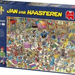 Jan Van Haasteren De Speelgoedwinkel Puzzel - 1000 Stukjes -Puzzels Verfijnd Winkel 550x458 120