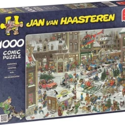 Jan Van Haasteren Kerstmis Puzzel - 1000 Stukjes -Puzzels Verfijnd Winkel 550x458 13