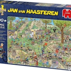 Jan Van Haasteren Wereldkampioenschappen Veldrijden Puzzel - 1000 Stukjes -Puzzels Verfijnd Winkel 550x458 130