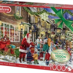 Falcon Puzzel Letters For Santa - Legpuzzel - 2x1000 Stukjes -Puzzels Verfijnd Winkel 550x458 150