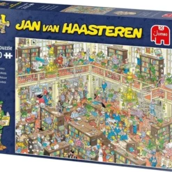 Jan Van Haasteren De Bibliotheek Puzzel - 2000 Stukjes -Puzzels Verfijnd Winkel 550x458 159