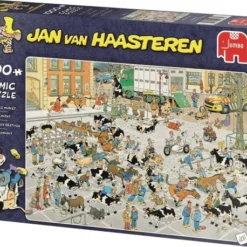 Jan Van Haasteren De Veemarkt Puzzel - 1000 Stukjes -Puzzels Verfijnd Winkel 550x458 167