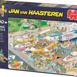Jan Van Haasteren De Sluizen Puzzel - 1000 Stukjes -Puzzels Verfijnd Winkel 550x458 169