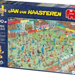 Jan Van Haasteren WK Vrouwenvoetbal Puzzel - 1000 Stukjes -Puzzels Verfijnd Winkel 550x458 173