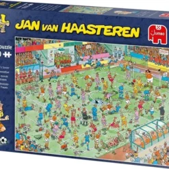 Jan Van Haasteren WK Vrouwenvoetbal Puzzel - 1000 Stukjes -Puzzels Verfijnd Winkel 550x458 174