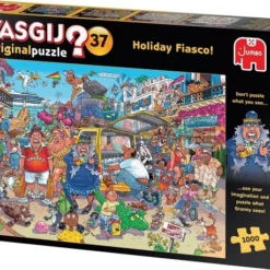 Wasgij Original 37 Vakantiefiasco Puzzel - 1000 Stukjes -Puzzels Verfijnd Winkel 550x458 189