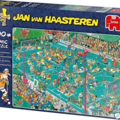 Jan Van Haasteren Hockey Kampioenschappen Puzzel - 1000 Stukjes -Puzzels Verfijnd Winkel 550x458 192