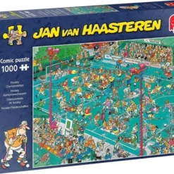 Jan Van Haasteren Hockey Kampioenschappen Puzzel - 1000 Stukjes -Puzzels Verfijnd Winkel 550x458 193