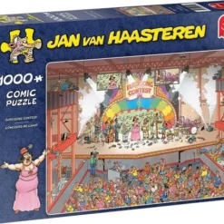 Jan Van Haasteren Eurovisie Songfestival Puzzel - 1000 Stukjes -Puzzels Verfijnd Winkel 550x458 208