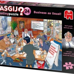 Wasgij Destiny 24 Business As Usual! Puzzel - 1000 Stukjes -Puzzels Verfijnd Winkel 550x458 213