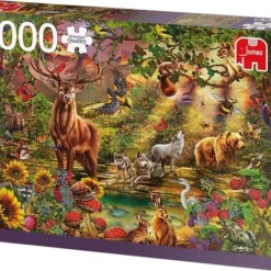 Jumbo Premium Collection Puzzel Magische Bos Bij Zonsondergang - Legpuzzel - 2000 Stukjes -Puzzels Verfijnd Winkel 550x458 221